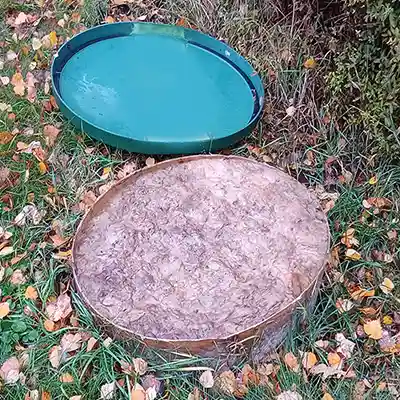 Överfull tank  med bajs