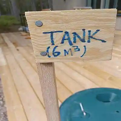 Flera lock – slamskylt